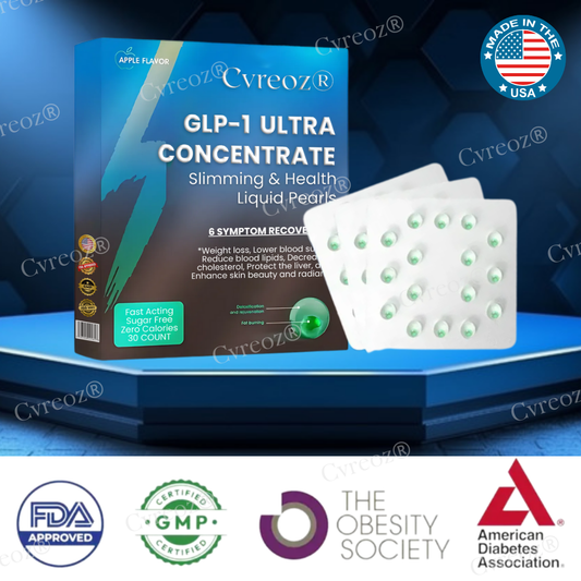 Cvreoz® GLP-1  Ultra Concentrate Slimming & Health Liquid Pearls