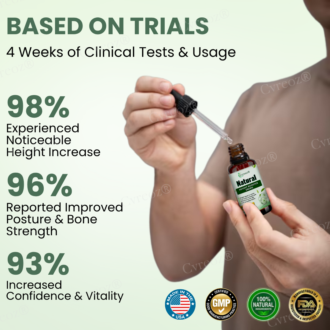 Cvreoz® Natural Height Booster Drops