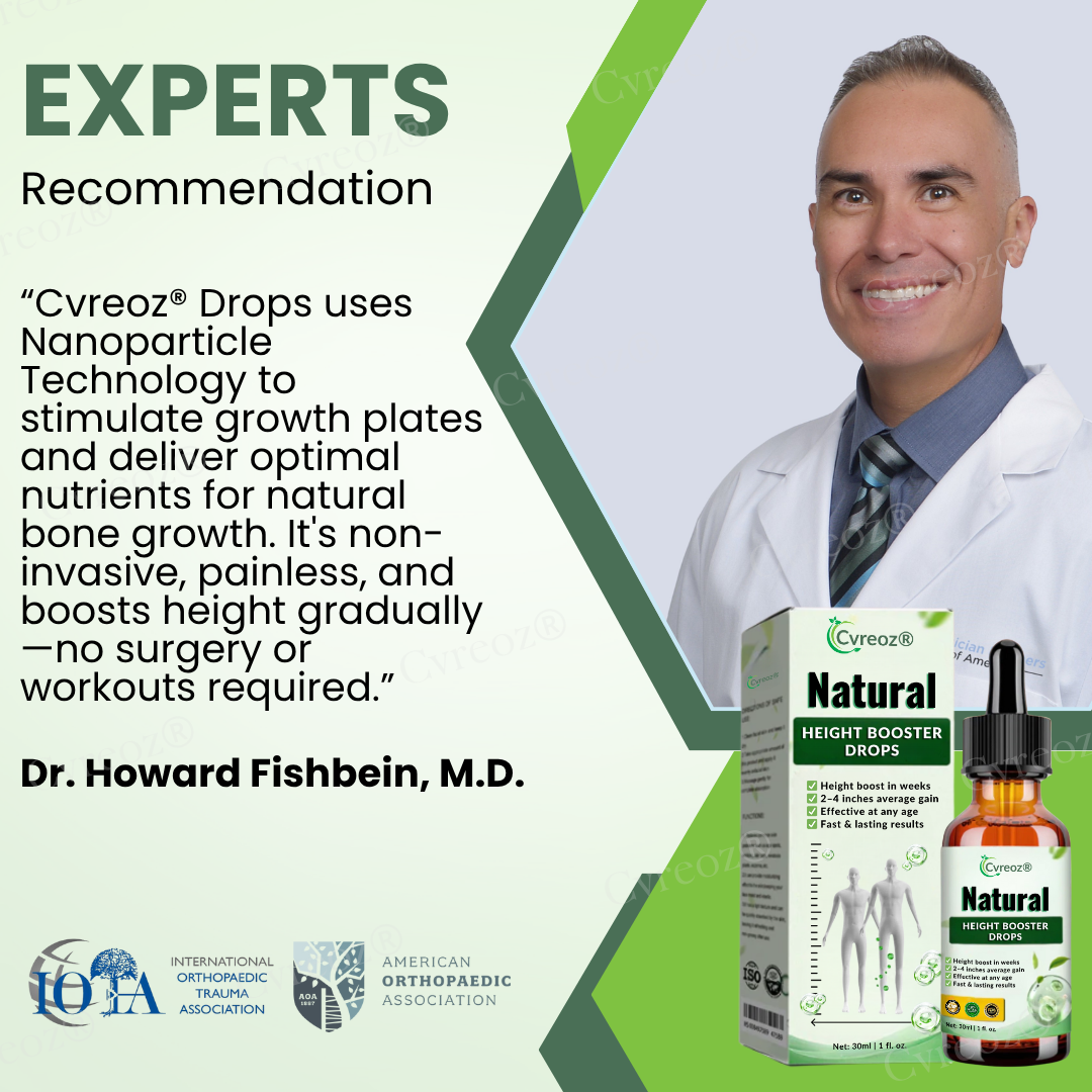 Cvreoz® Natural Height Booster Drops
